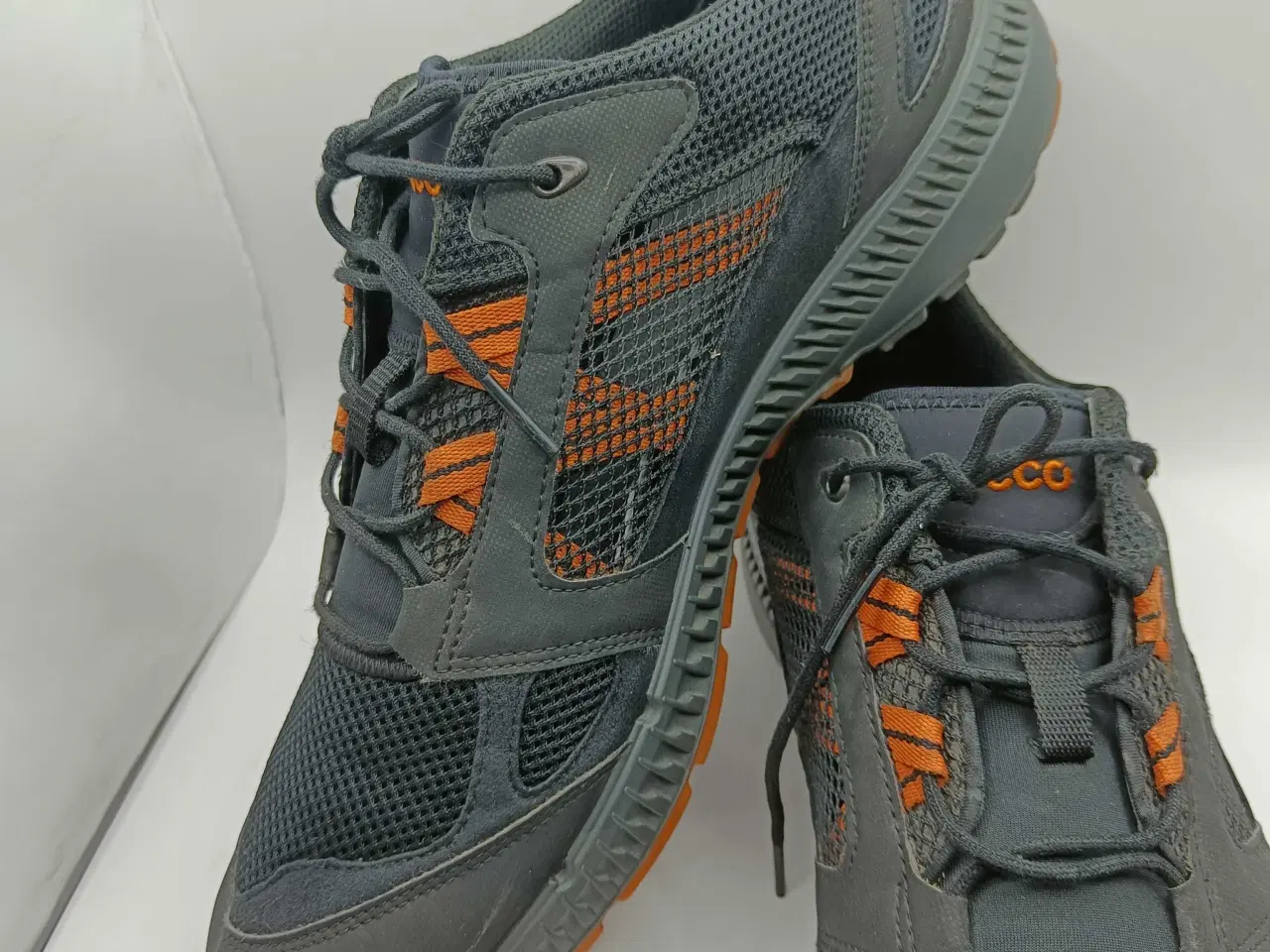 Billede 6 - Ecco sort læder sko 45str 