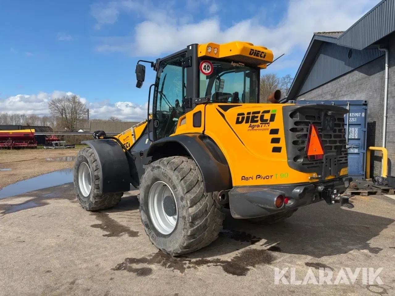 Billede 6 - Teleskoplæsser Dieci AGRI PIVOT T90 med knækstyring og udskud
