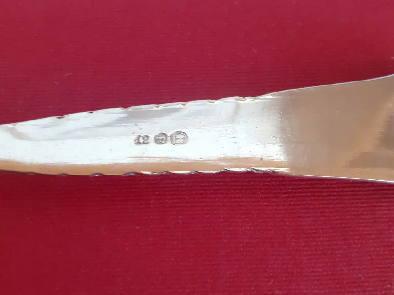 Billede 4 - Middagsgafler - 11 stk. / Mrk. Louise, Pletsølv