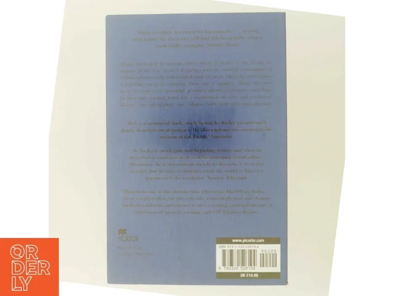 Billede 3 - The Island of the Colour-Blind af Oliver Sacks (Bog)