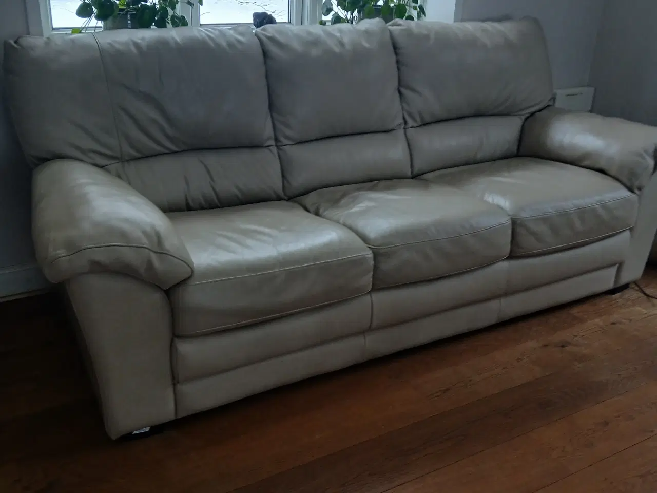 Billede 1 - Lædersofa 2 stk