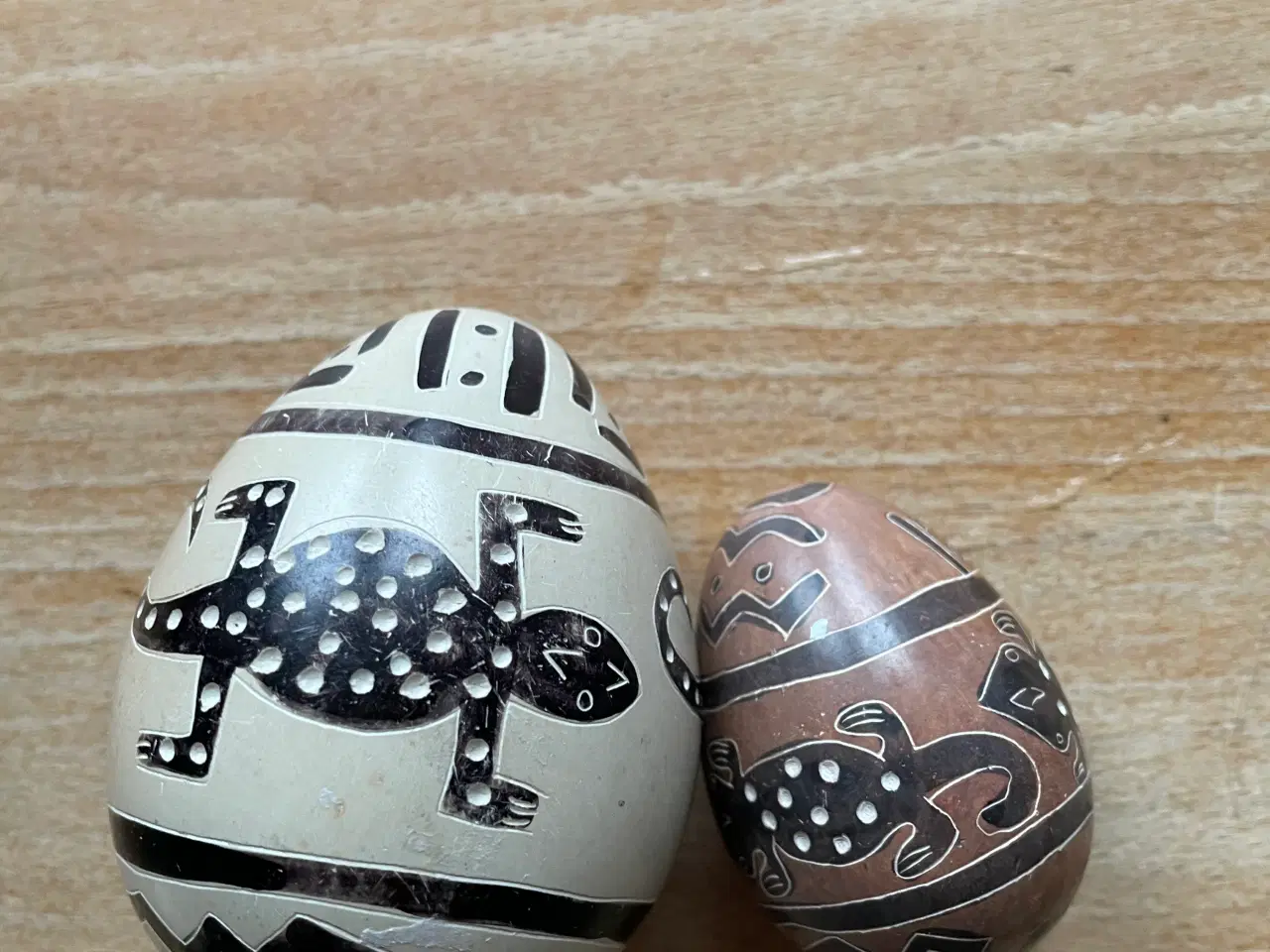 Billede 6 - Marmor æg med dekorationer