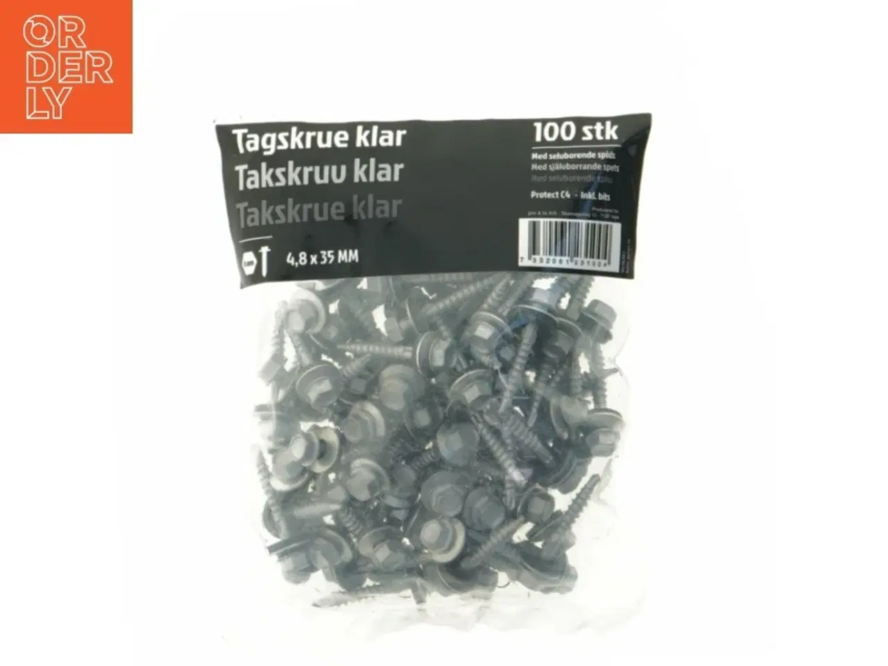 Billede 1 - Tag skruer 4,8x35 mm fra Protect (str. 4,8x35 mm)