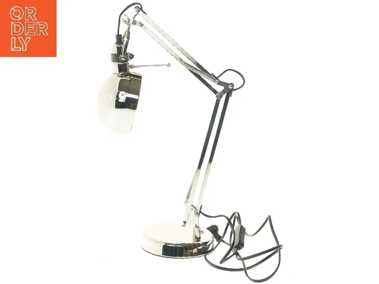 Billede 1 - Bordlampe med justerbart armatur fra IKEA (str. 60 cm)