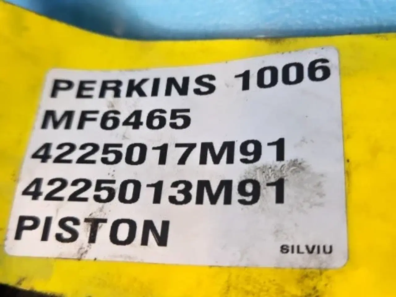 Billede 2 - Perkins 1006 Stempel 4225017M91