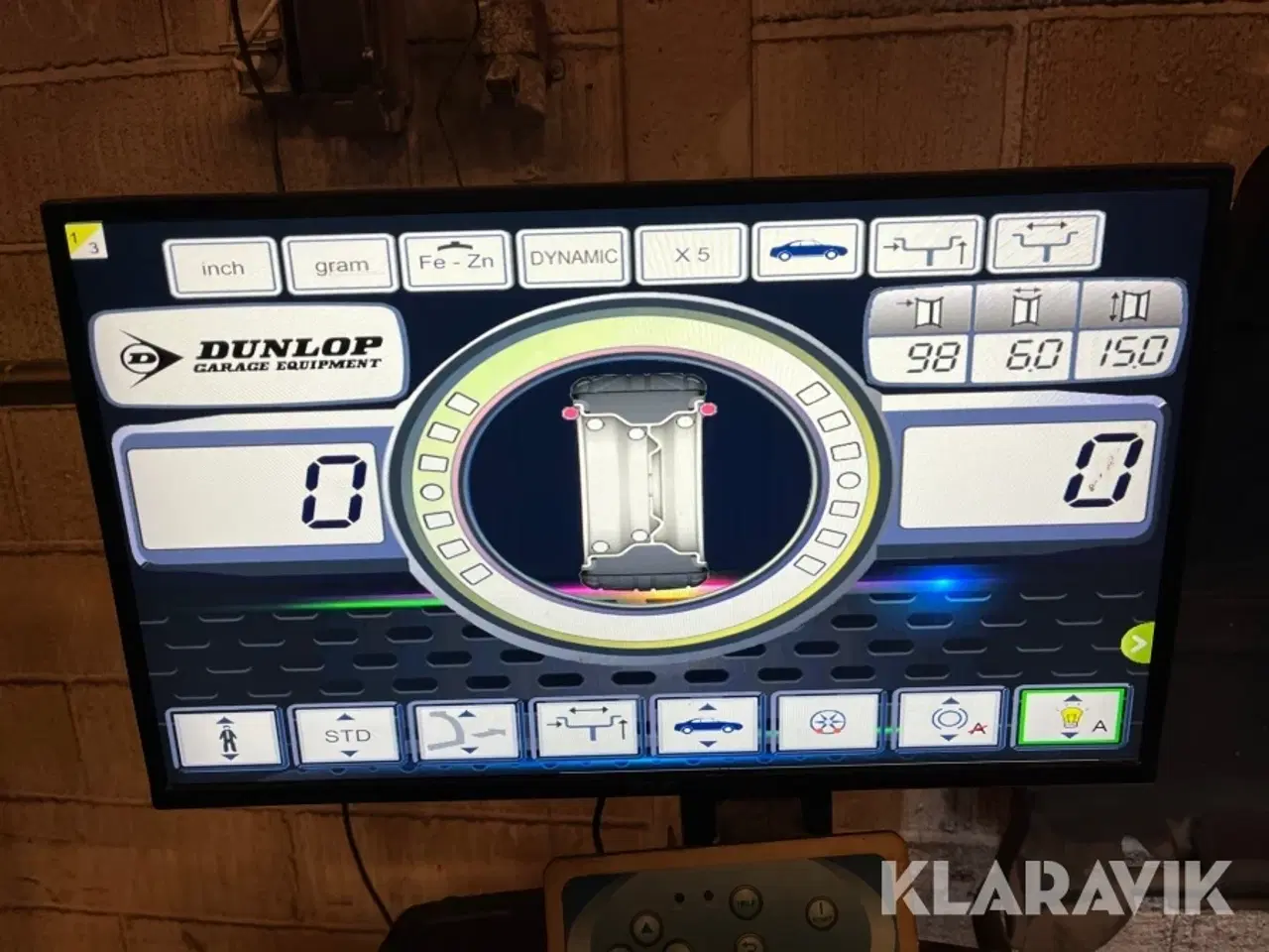 Billede 3 - Afbalanceringsapparat Dunlop DWB965