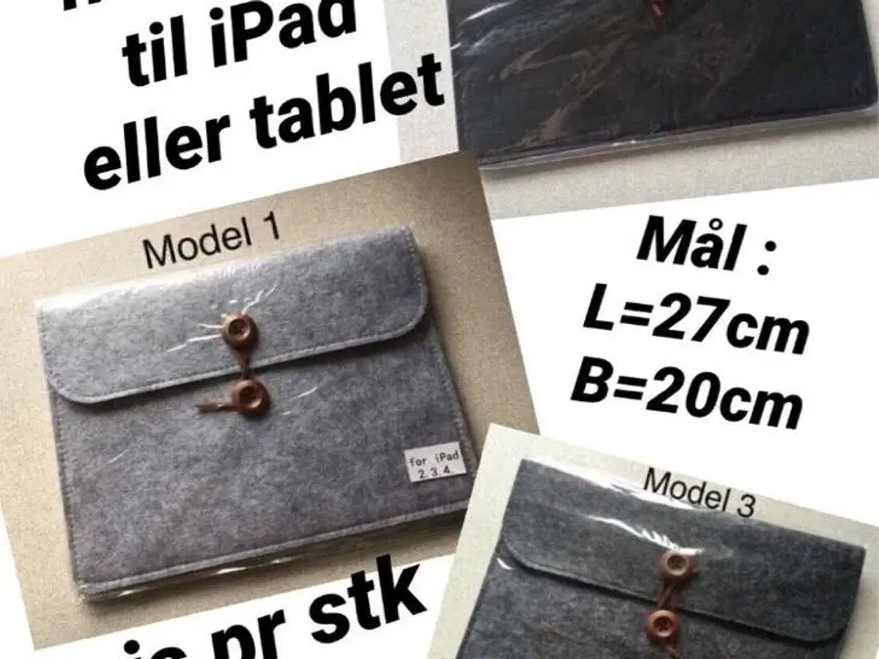 Billede 1 - Nye smarte filttasker til iPad/tablet