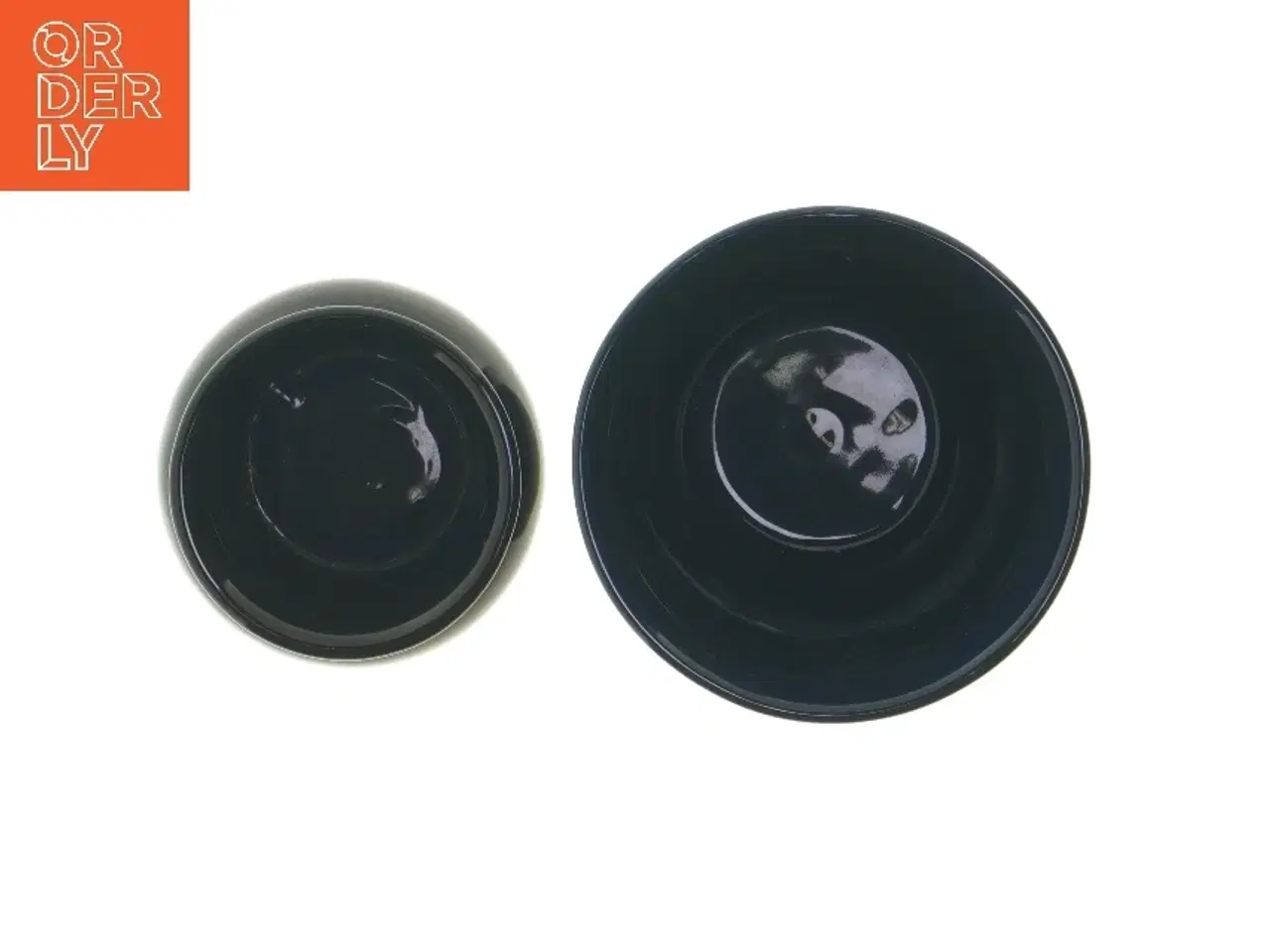 Billede 3 - Sæt med to blå potter (str. Ø 11,5 & 8 cm)