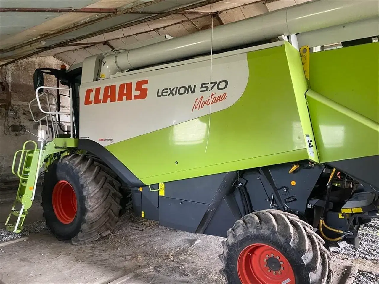 Billede 2 - CLAAS LEXION 570 Utrolig velholdt. Kun høstet 2.192 timer