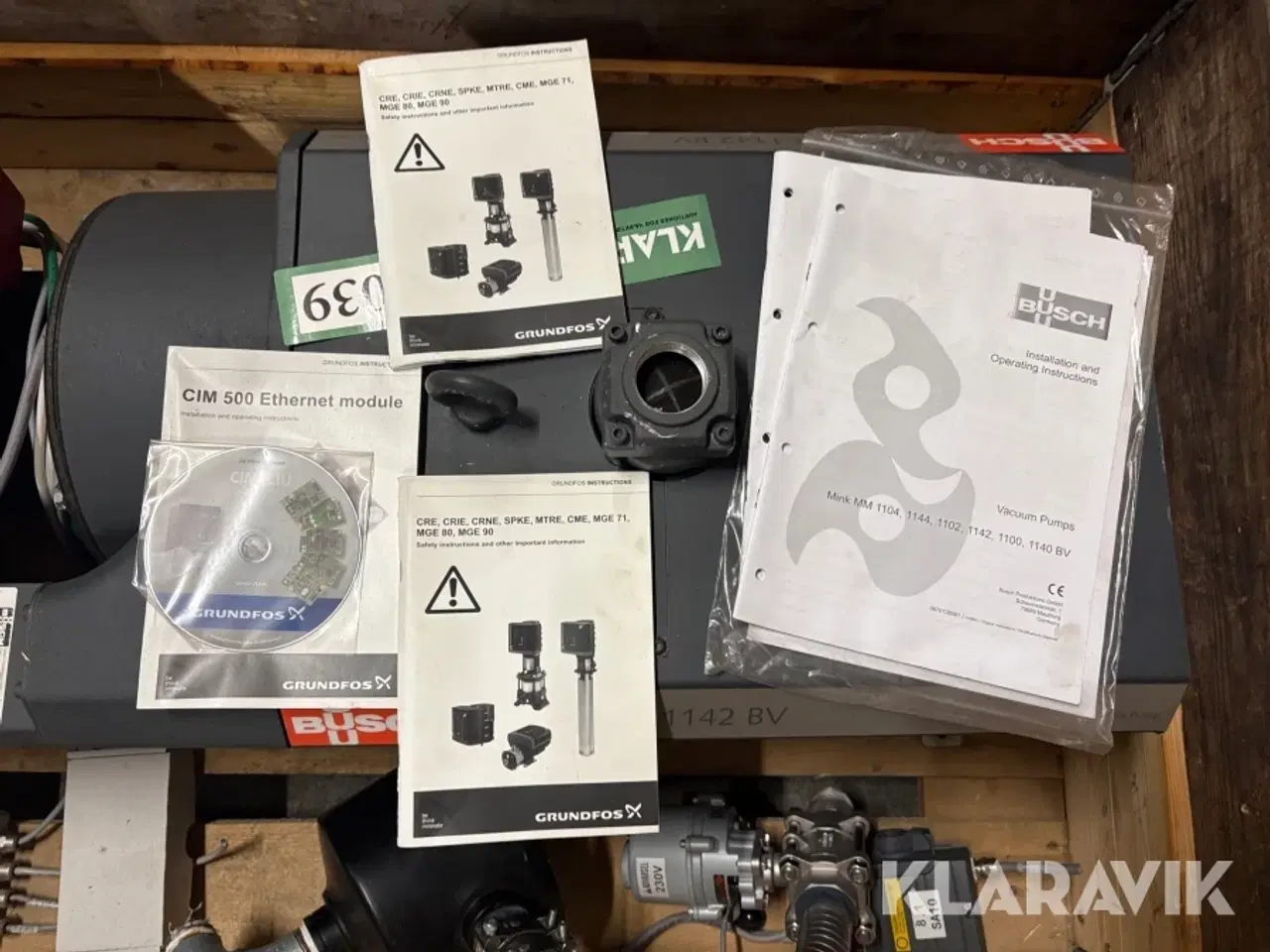 Billede 2 - Vacuum pumpe Grundfoss BUSCH Mink MM 1142 BV