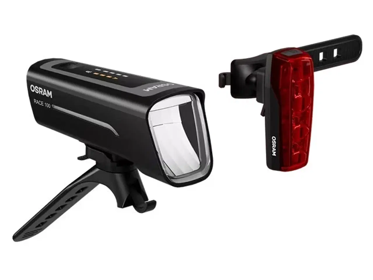 Billede 1 - Osram LEDsBike Race 100 Cykellygter i sæt med 2 stk.