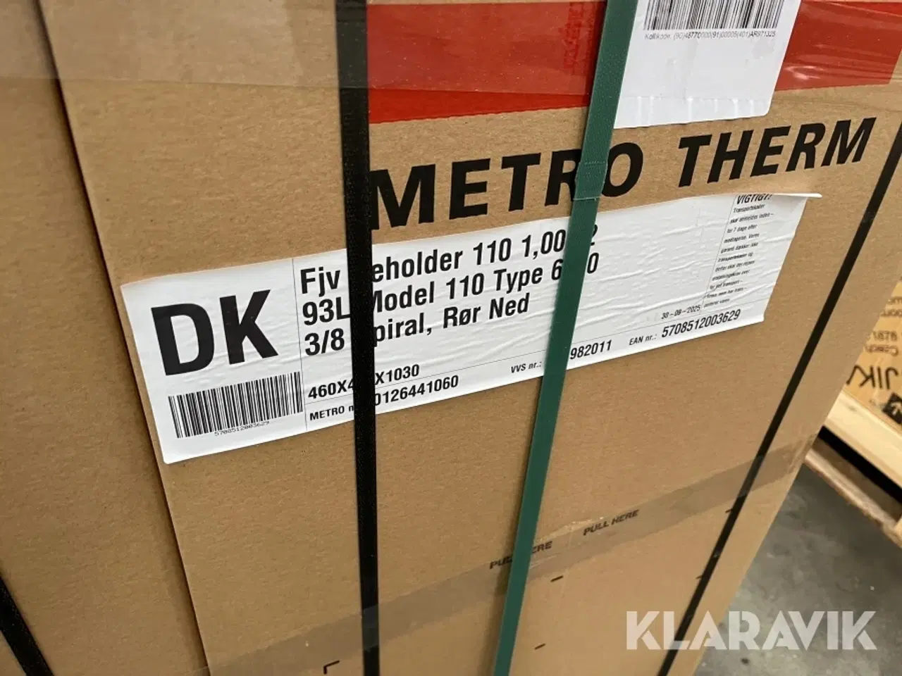 Billede 7 - Varmtvandsbeholdere Metro Therm Model 110 Type 6440 4 styk