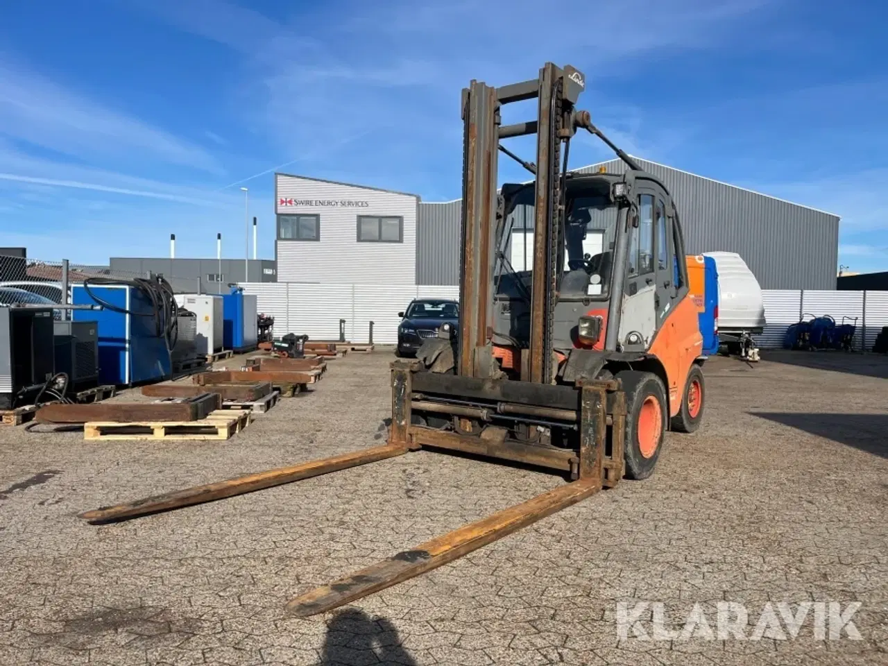 Billede 2 - Truck Linde H50D 240 cm gafler