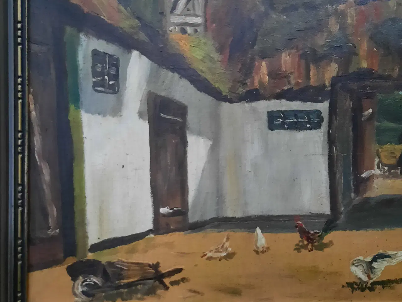 Billede 2 - Oliemaleri. Ramme st. 80 X 60 cm