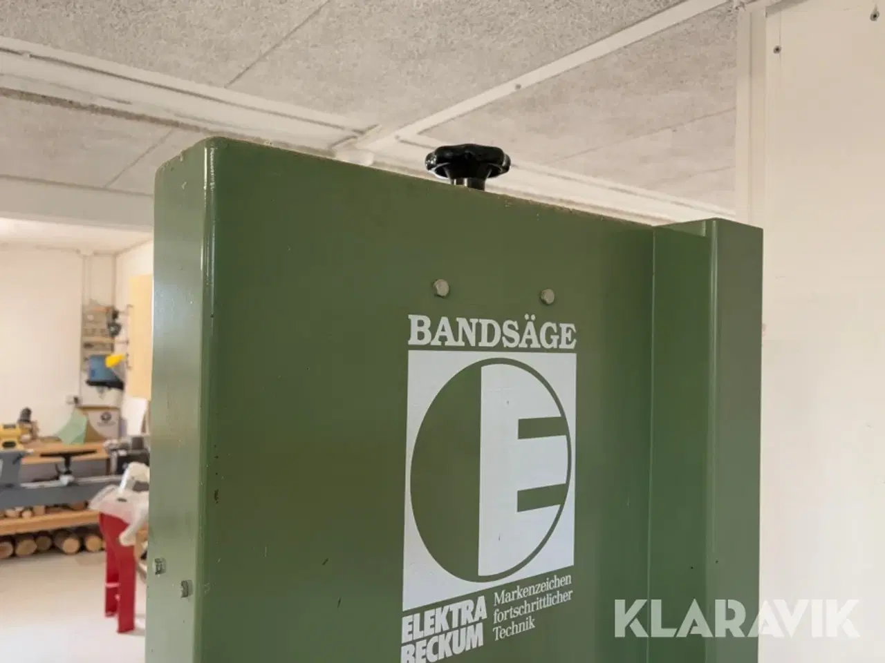 Billede 7 - Båndsav Elektra-Beckum BAS 450 DNB