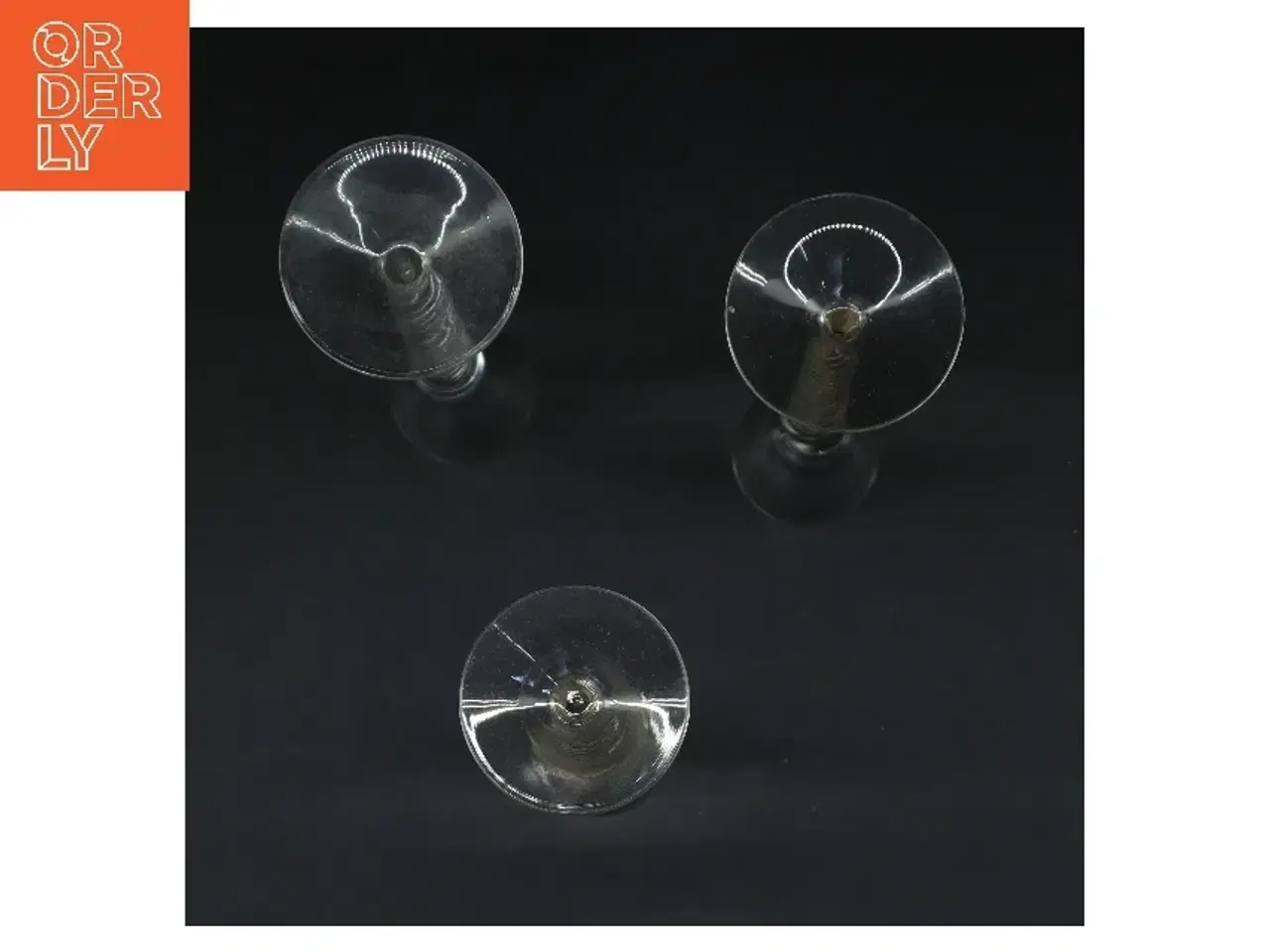 Billede 3 - Høje snapseglas (str. 3 stk Ø 5 cm længde 22 cm)