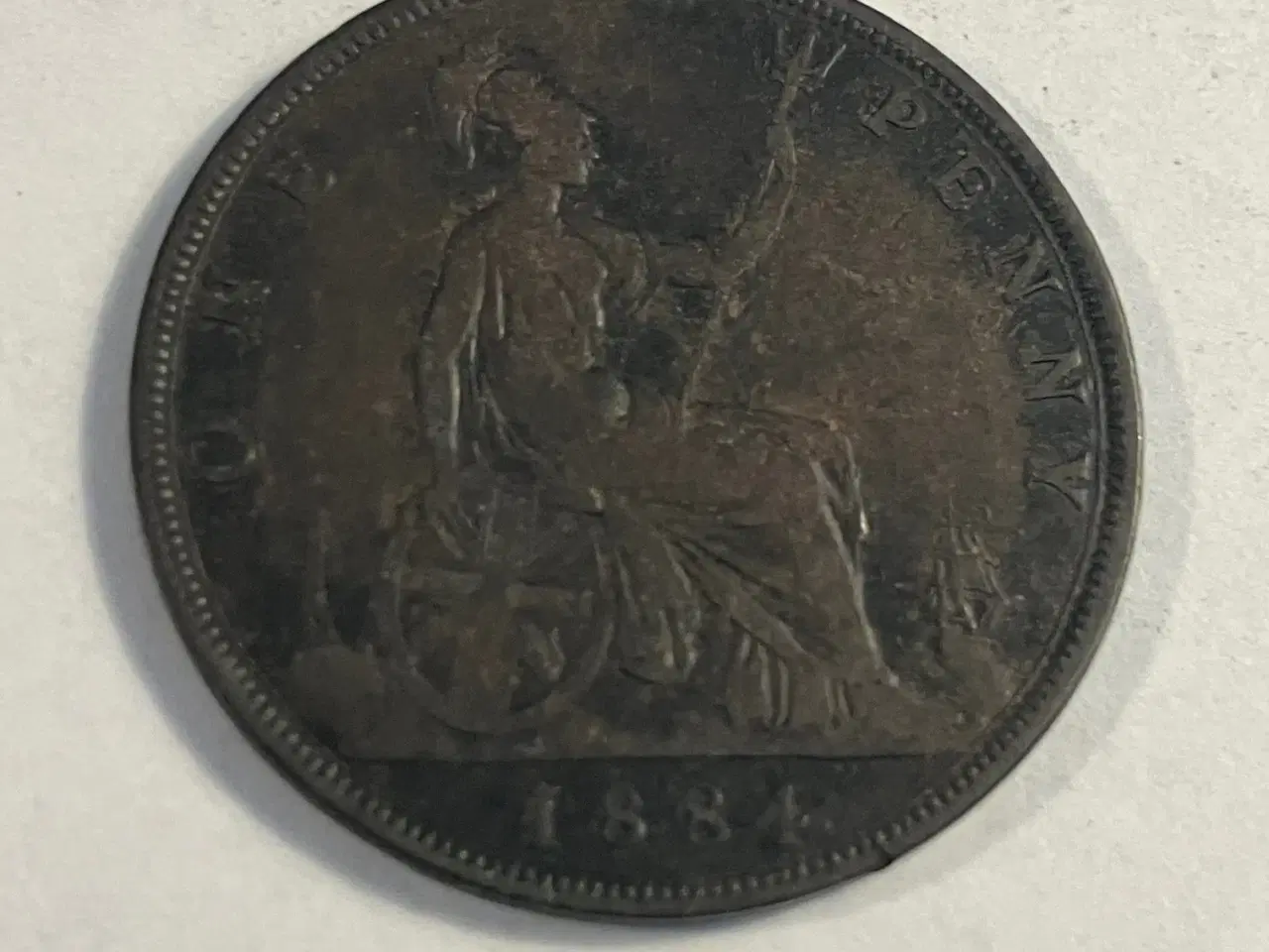Billede 1 - One Penny 1884 England