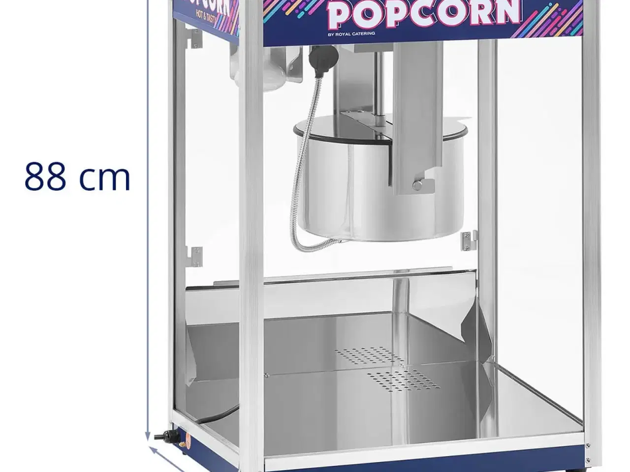 Billede 8 - Popcornmaskine XXL 193 L – 2350 W – blå