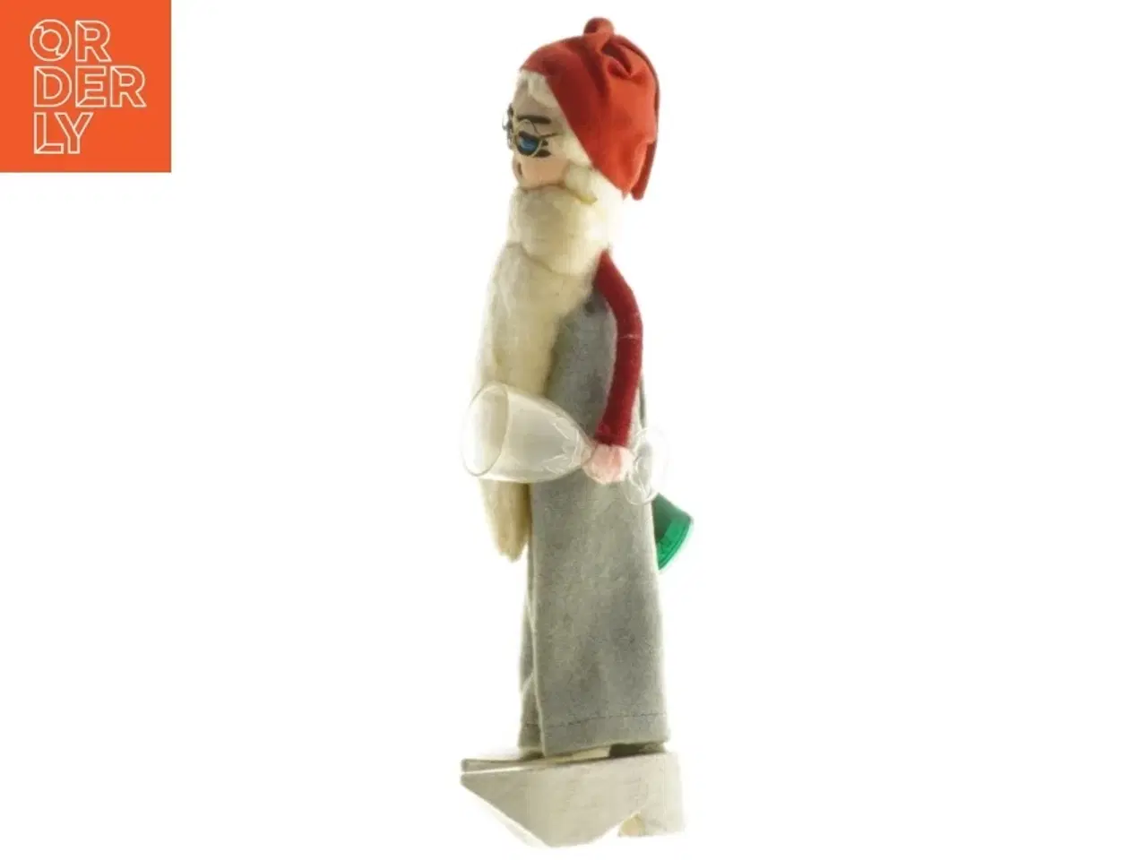 Billede 2 - Håndlavet julenissefigur (str. 19,5 cm)