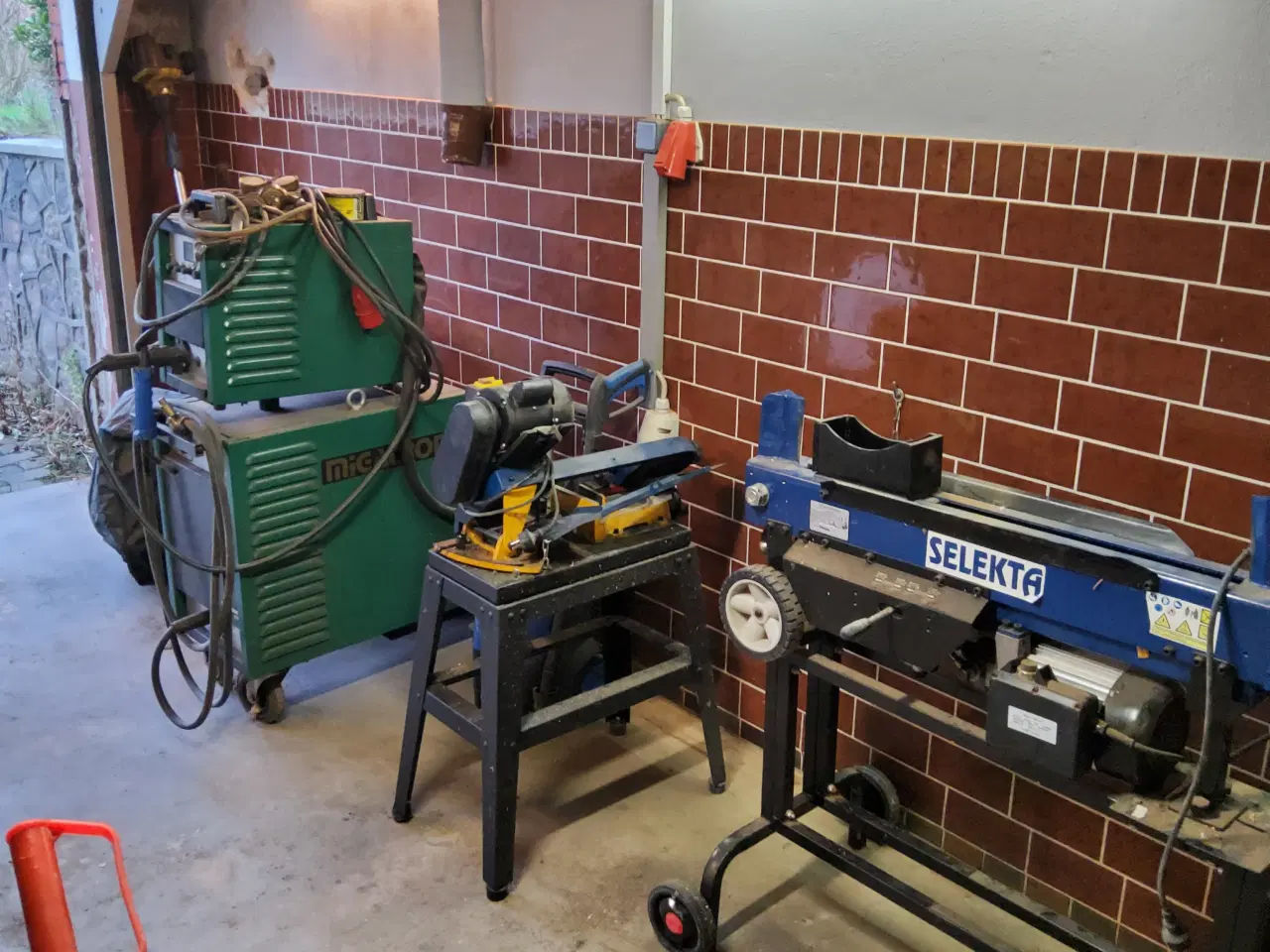 Billede 1 - Svejseværk/brændekløver/mm