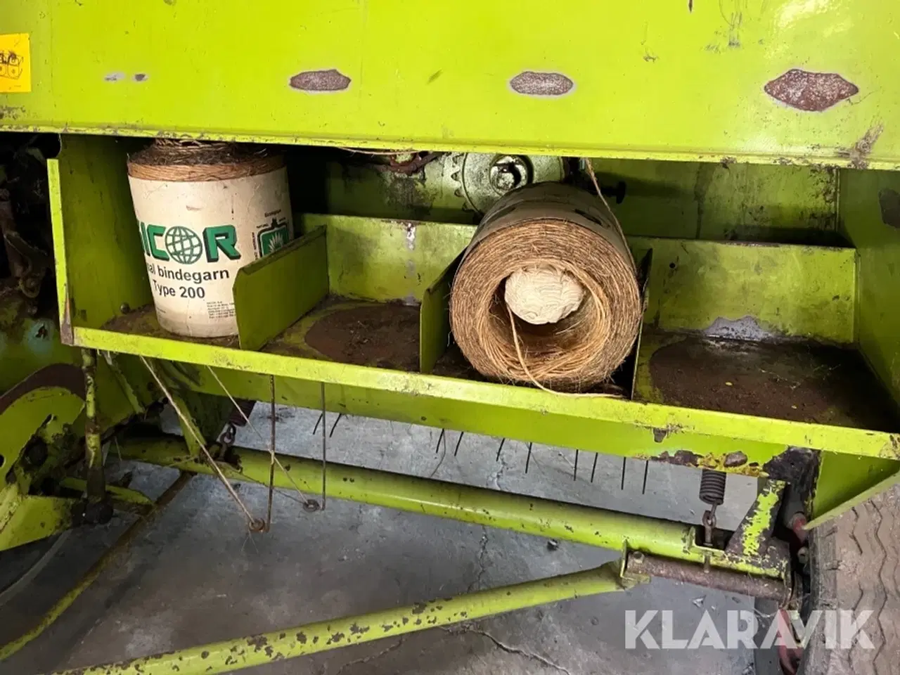 Billede 12 - Småballe presser Claas Constant