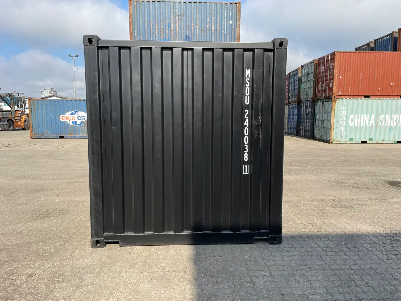 Billede 5 - NY SORT - 20 fods containere med eller uden isoler