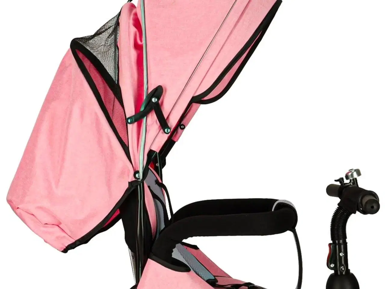 Billede 10 - Trehjulet cykel 3-i-1 med styrebøjle og 360° drejesæde – pink