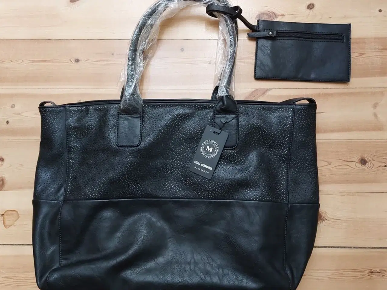Billede 1 - Ny sort taske (shopper)