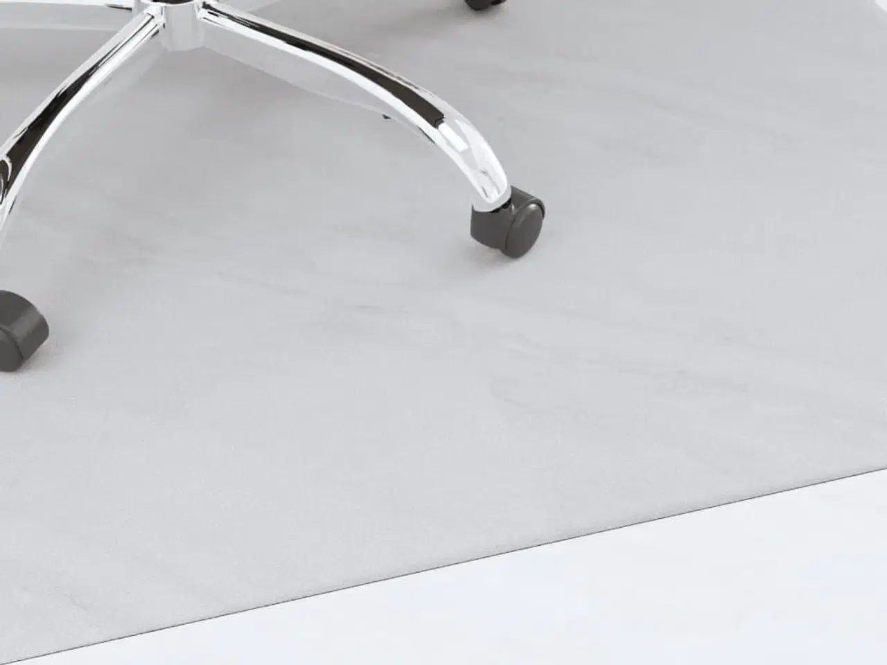 Billede 3 - Stoleunderlag til laminat eller tæppe 120x115 cm PVC