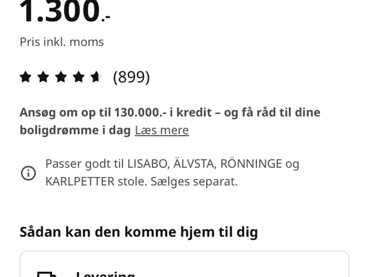 Billede 2 - Sort spisebord
