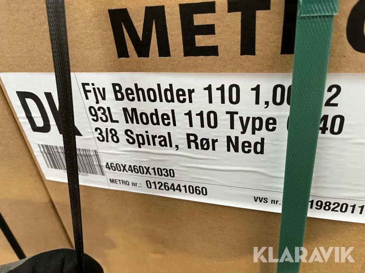 Billede 3 - Varmtvandsbeholdere Metro Therm Model 110 Type 6440 4 styk