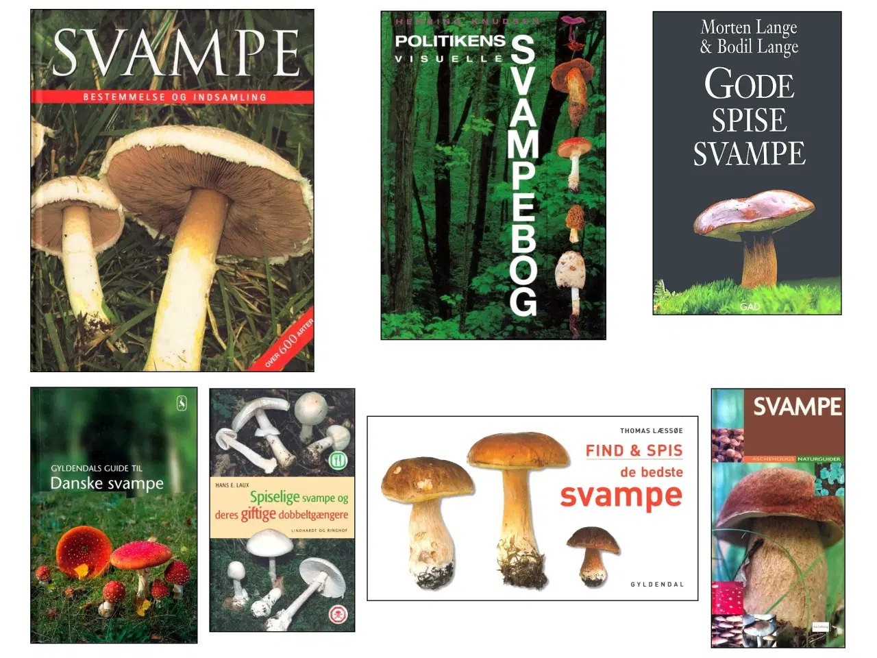 Billede 1 - Svampe - 7 Bøger fra 60 kr.