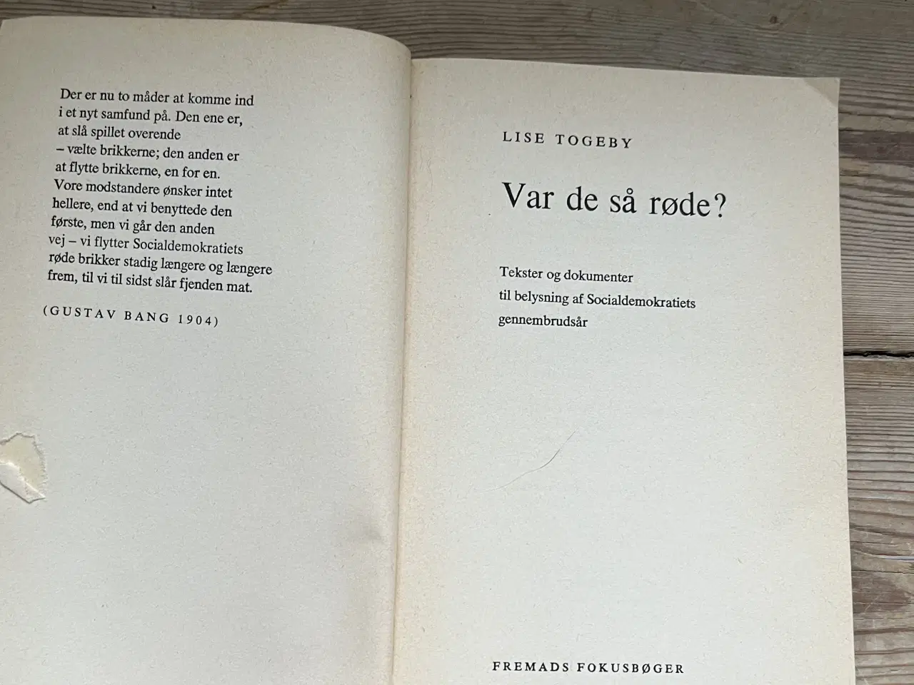 Billede 3 - Var de så røde ? Lise Togeby