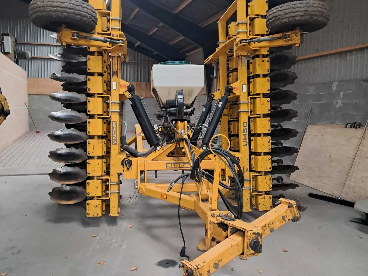 Billede 5 - Tallerkenharve, 5 m. med såmaskine til efterafgr