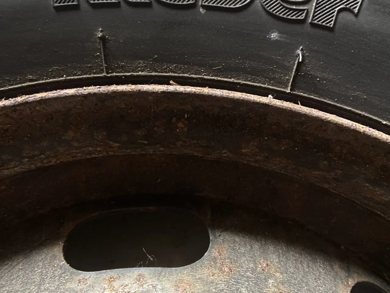 Billede 3 - Stålfælge med gode vinterdæk