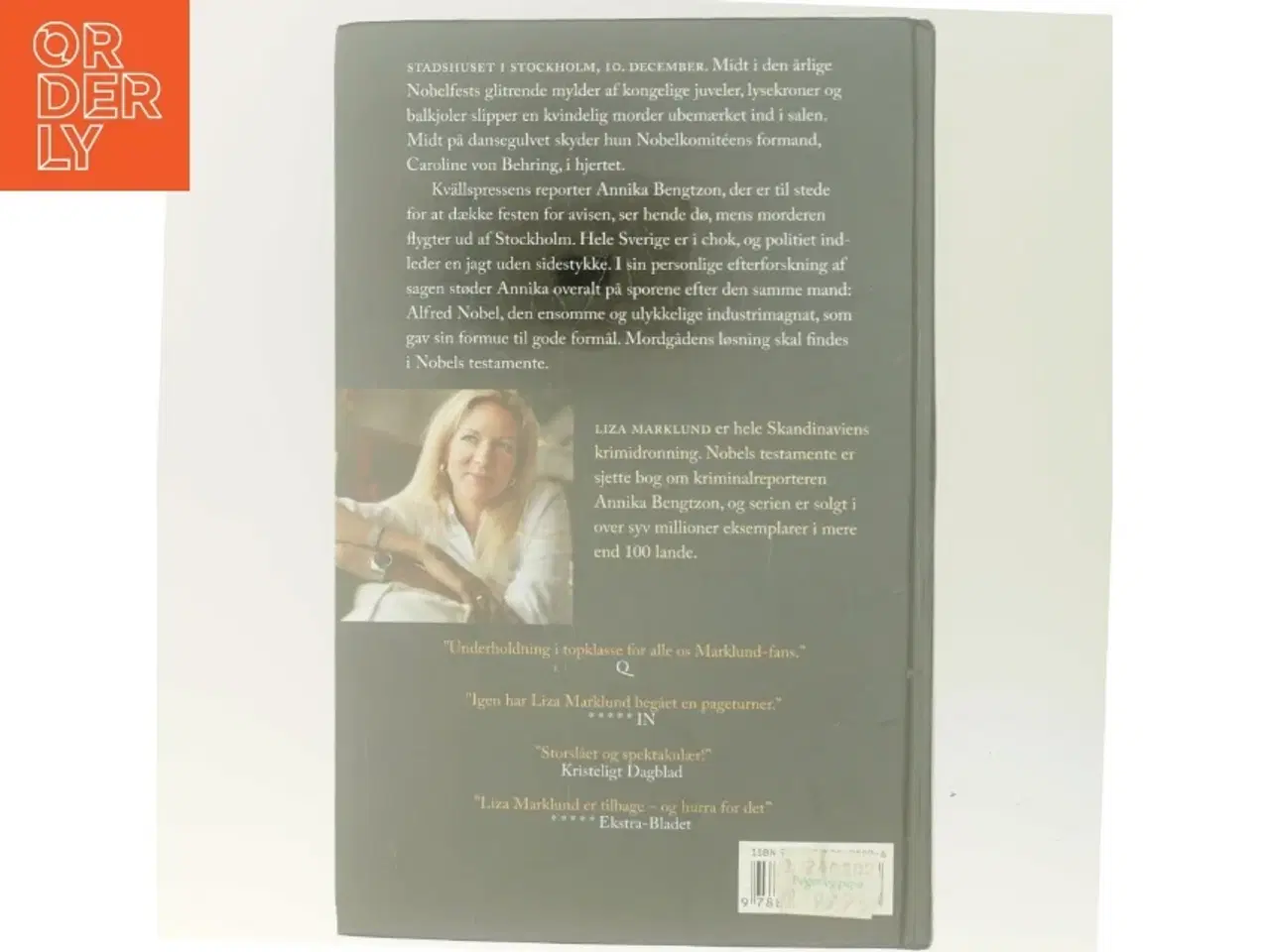 Billede 3 - Nobels Testamente af Liza Marklund (Bog)