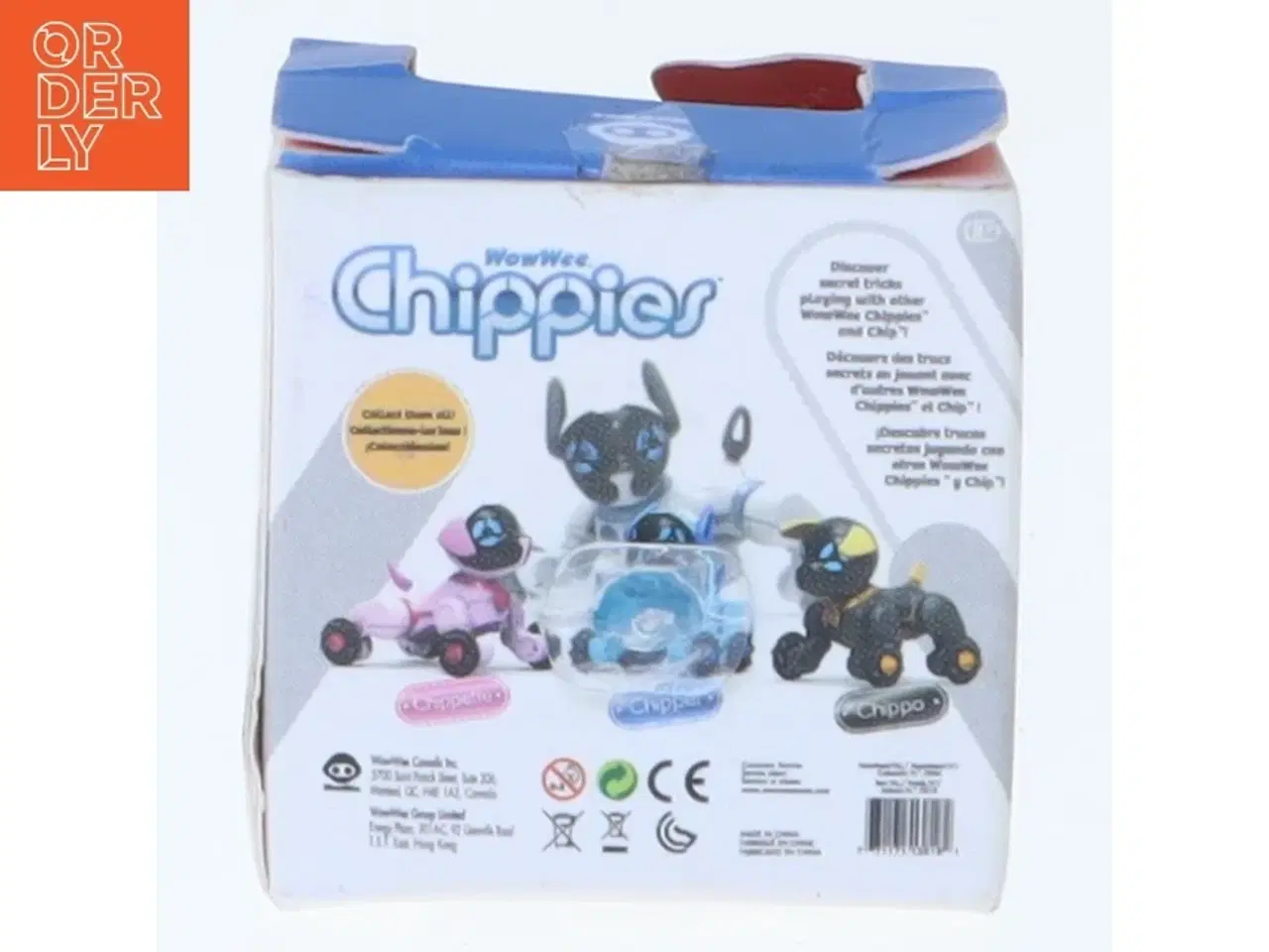 Billede 3 - WowWee Chippies Chipper interaktiv robot fra WowWee (str. 2,5x2,5x2,5 cm)