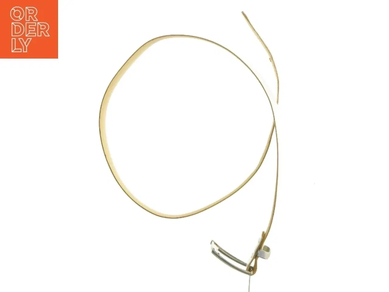 Billede 3 - Hvid bælte (str. 80 cm)