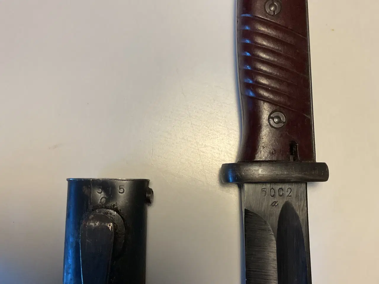 Billede 4 - Gammel tysk K98 bajonet fra 2. Verdenskrig