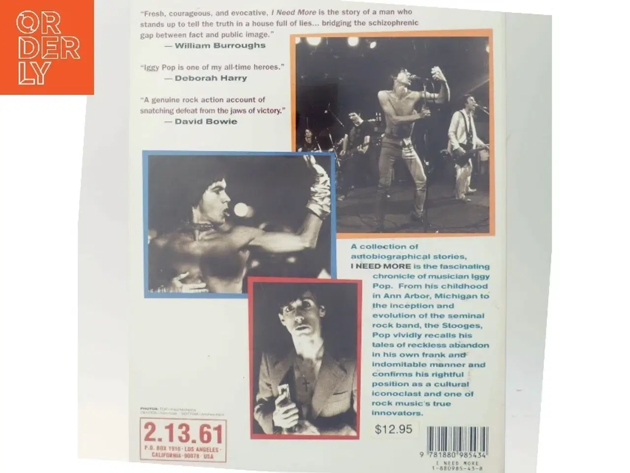 Billede 3 - I need more af Iggy Pop (Bog)