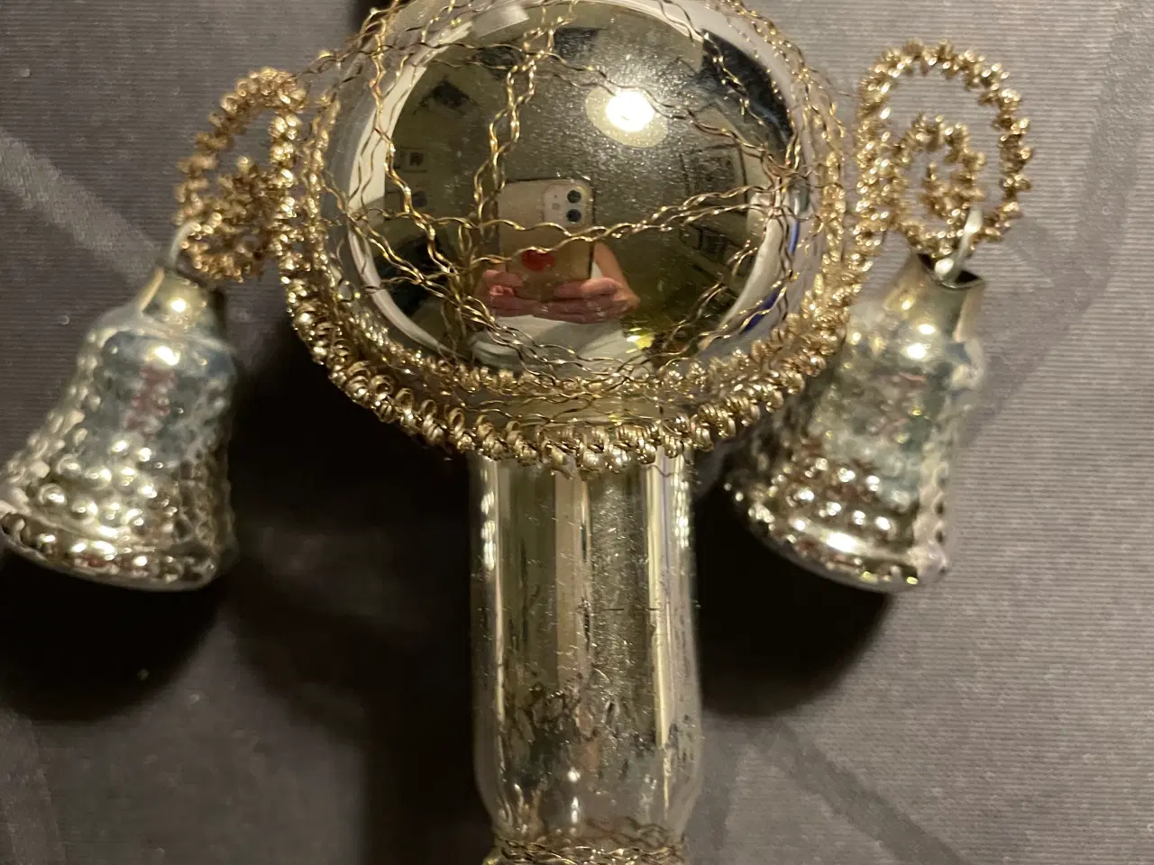 Billede 2 - Juletræs spir med klokker