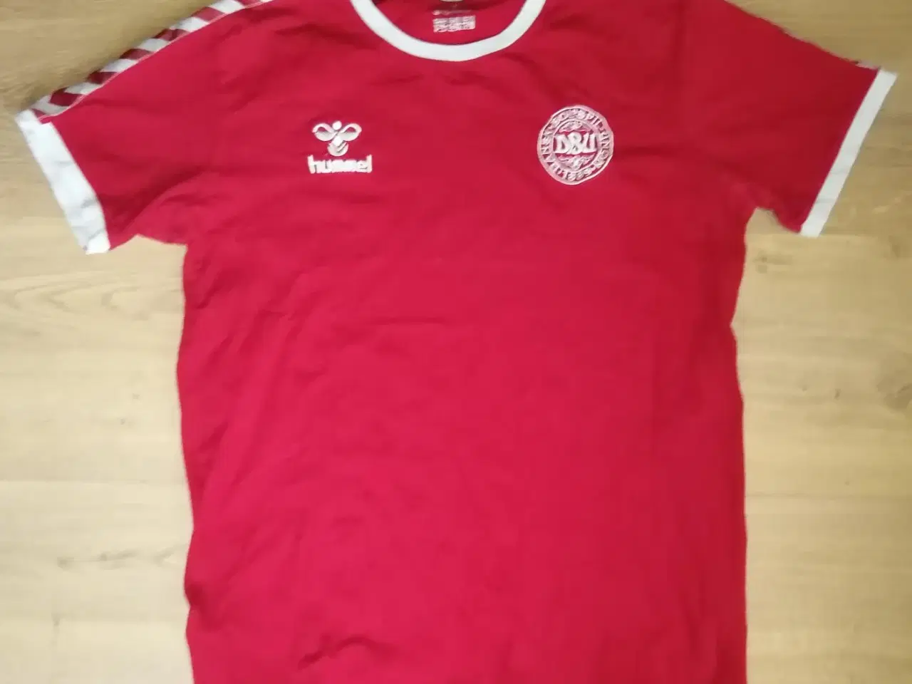 Billede 2 - DANMARK HUMMEL TRØJE, STR. XL, FLOT STAND