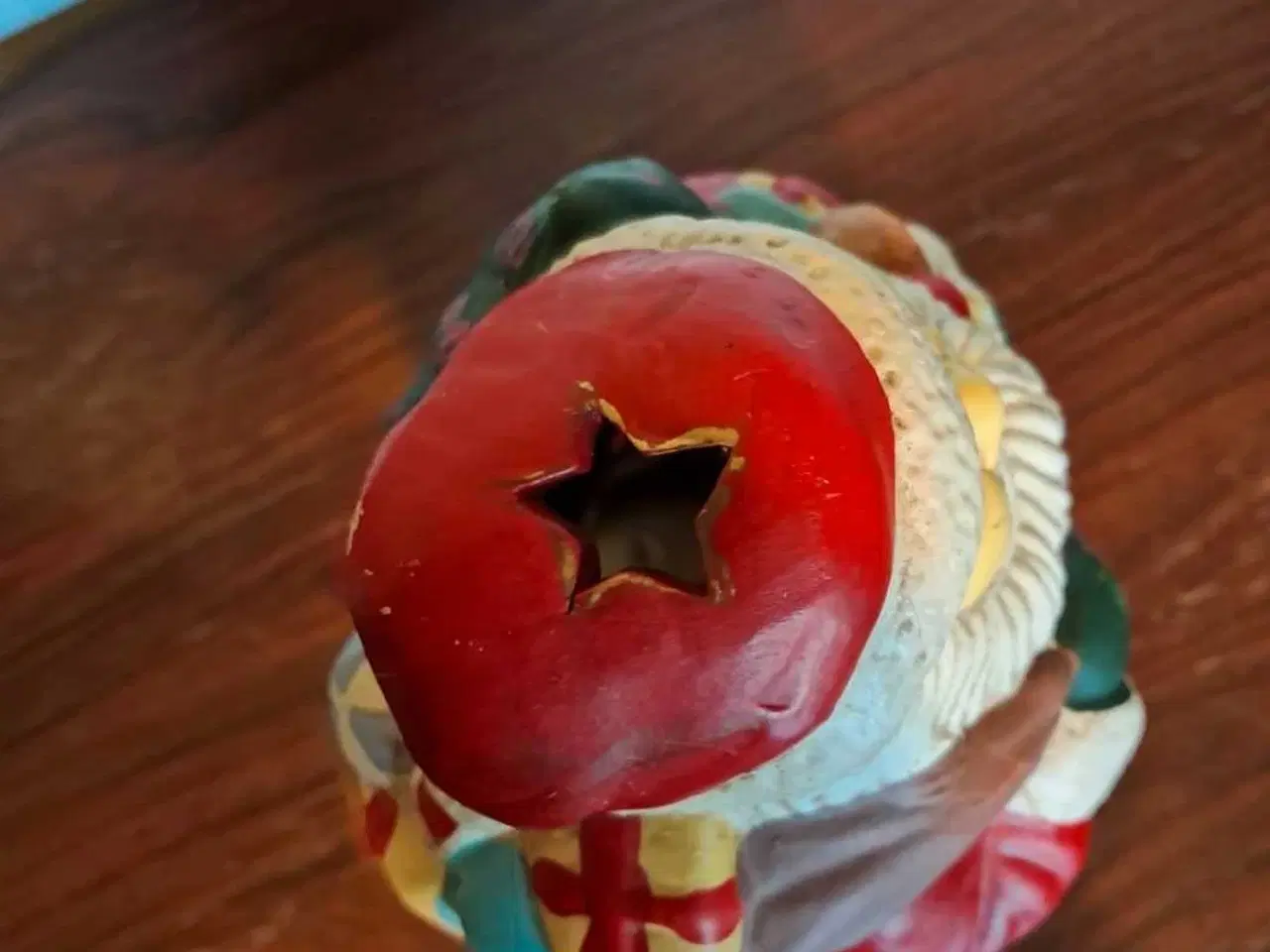 Billede 5 - julemandsfigur til fyrfadslys