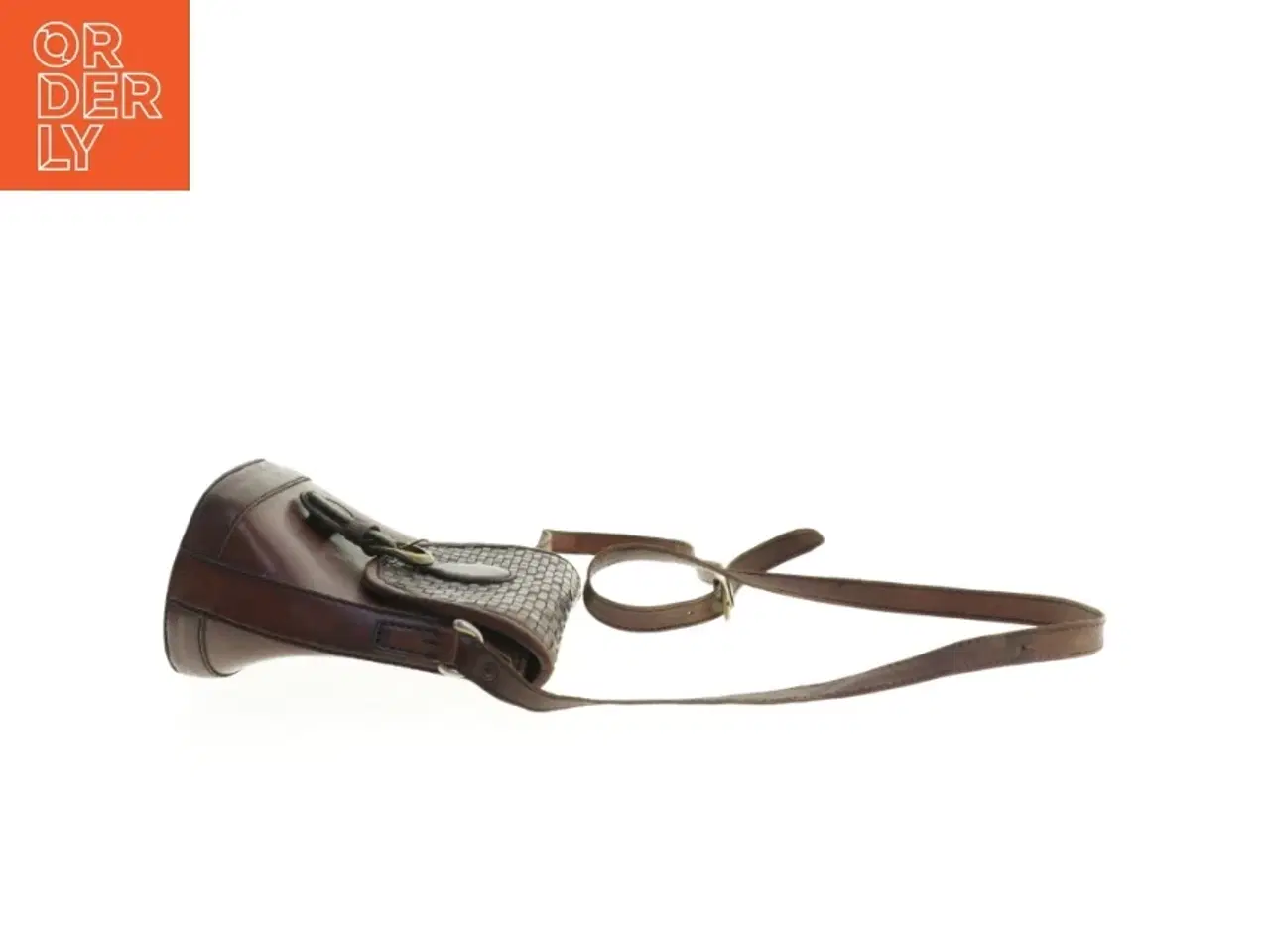 Billede 2 - Vintage Flet Læder skuldertaske fra Bosboom