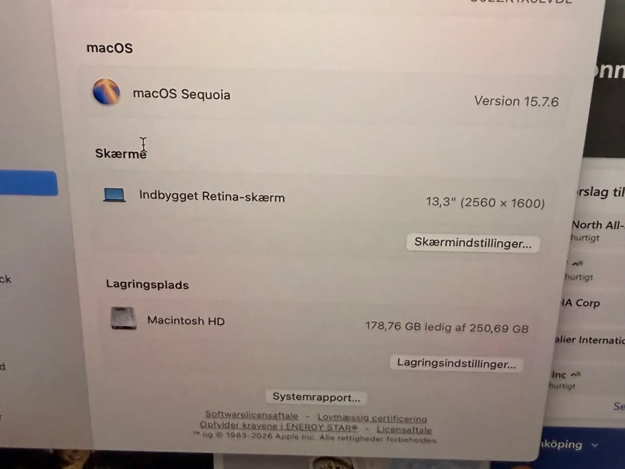 Billede 6 - Apple MacBook Pro bærbar computer på 13" Retina 