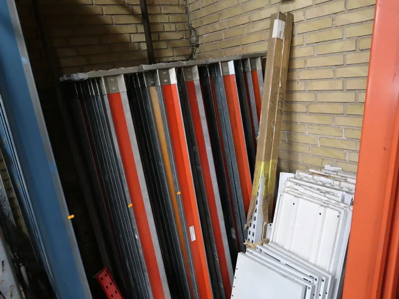 Billede 5 - 4 fag pallereoler uden indhold samt vanger m.v.