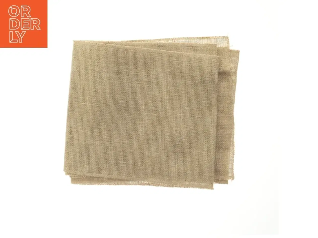 Billede 1 - Naturfarvet tekstilstof (str. 29x152 cm)