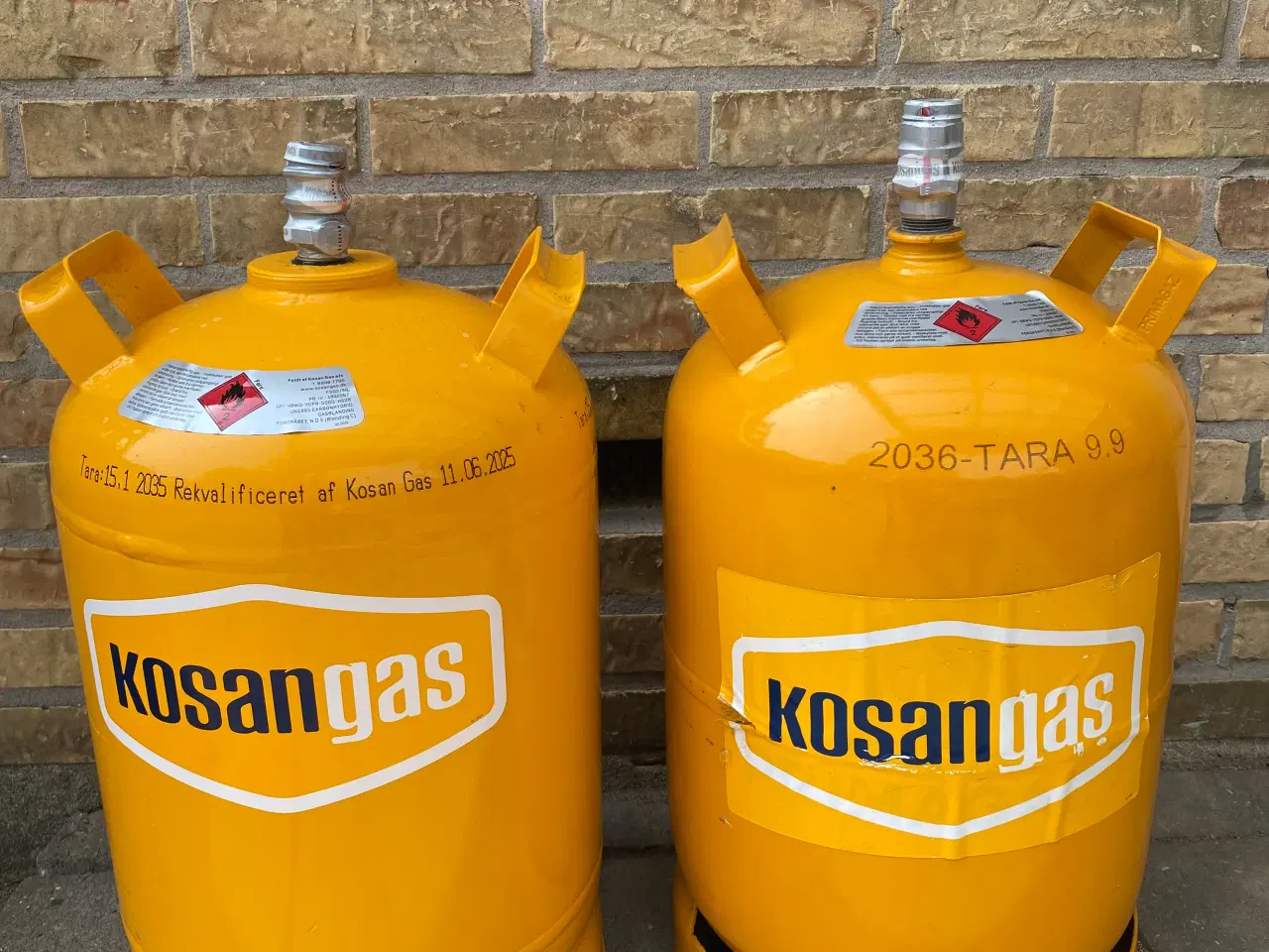 Billede 1 - Fyldt Gasflaske 11kg