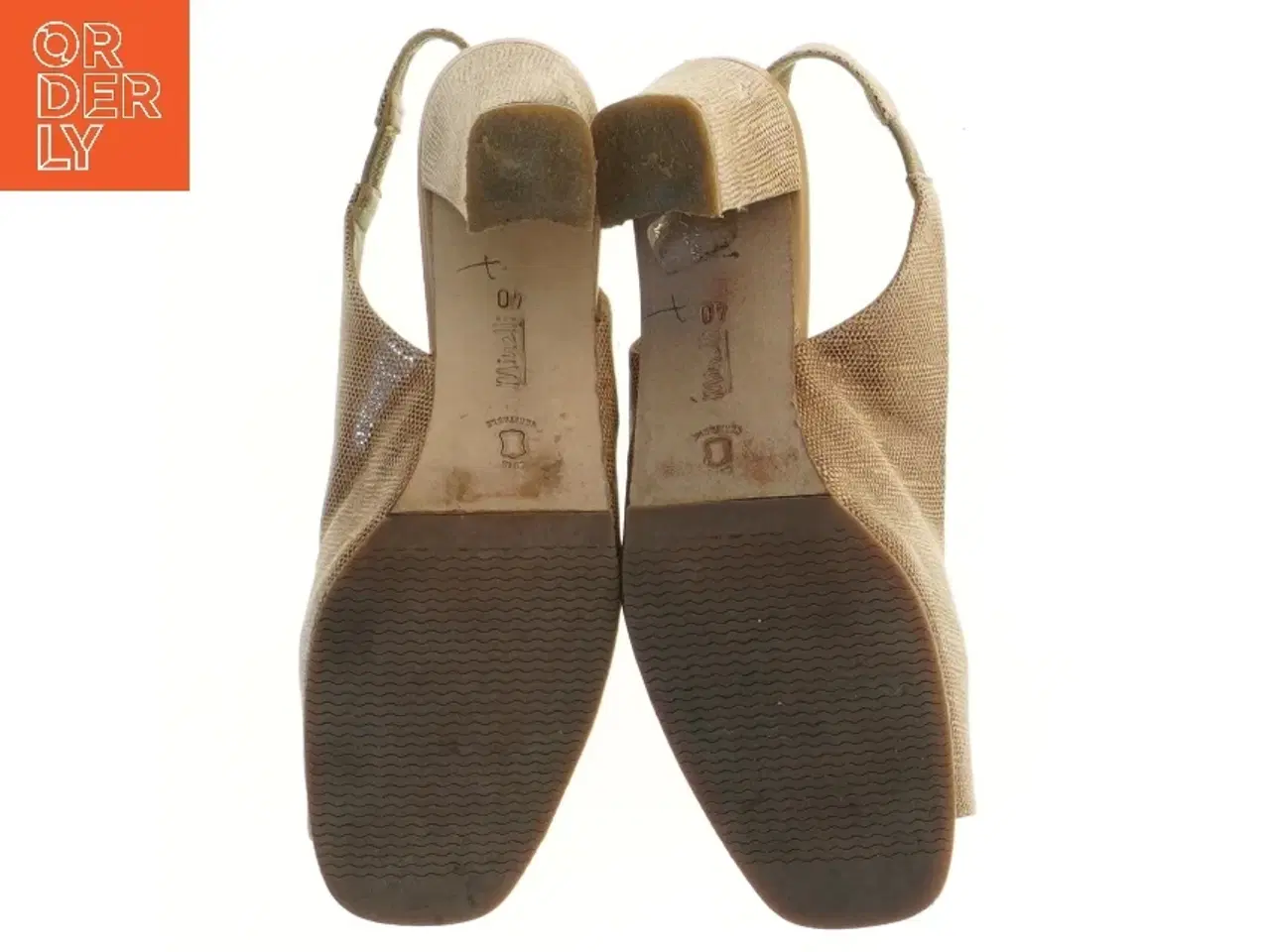 Billede 4 - Brune Minelli damesandaler med hæl fra Minelli (str. 40 )