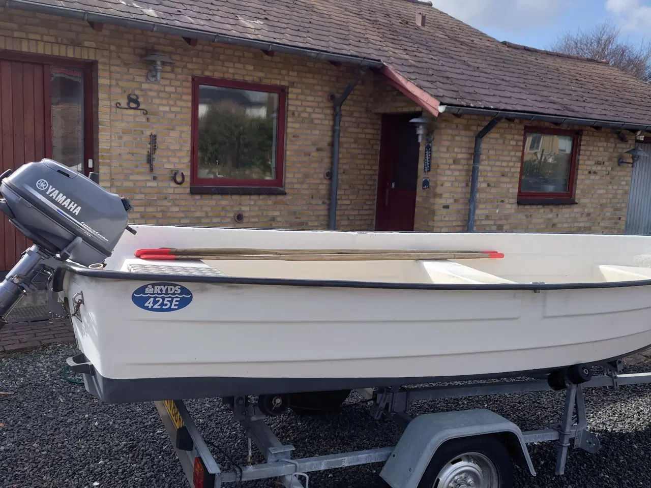 Billede 9 - Ryds dobbeltbund, med Yamaha 4takts motor+ Trailer